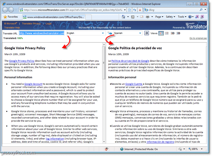 Como traduzir texto em documentos do Microsoft Office 2010