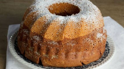 Receita prática de bolo com nuvem de limão! Como fazer um bolo Wolke?
