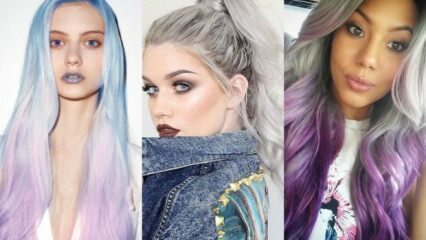 Tendências de cores de cabelo de 2018