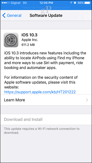 Apple iOS 10.3 - Você deve atualizar e o que está incluído?