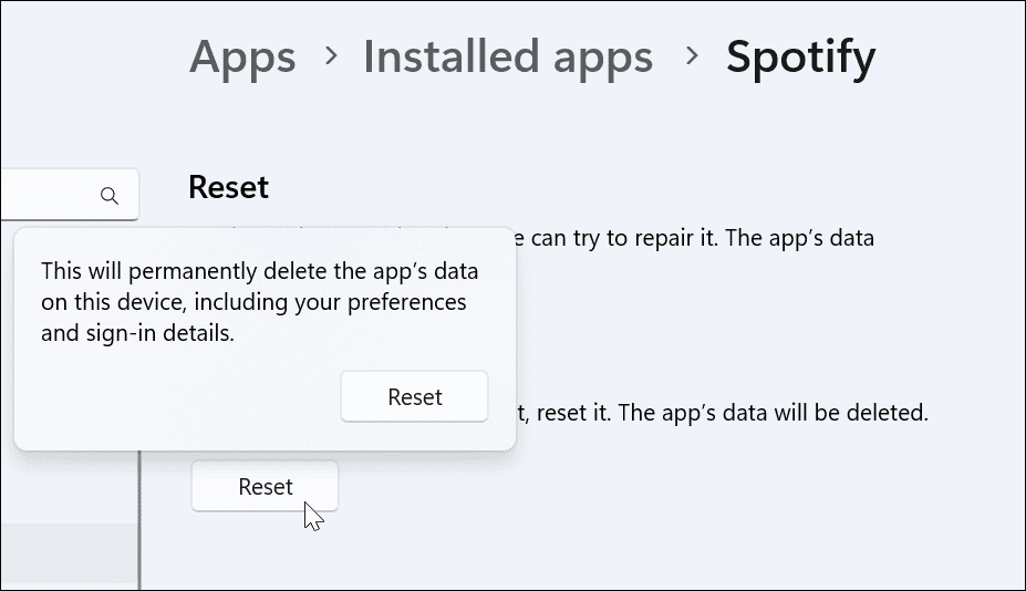 Redefinir a correção do aplicativo spotify shuffle não embaralhando