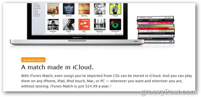 Apple lança iTunes Match - Revisão Primária