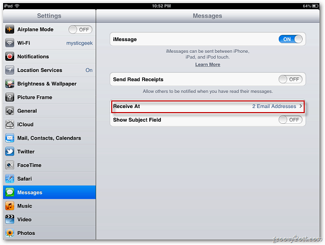 Apple iOS 5: mantenha o iMessages sincronizado entre iPhone e iPad