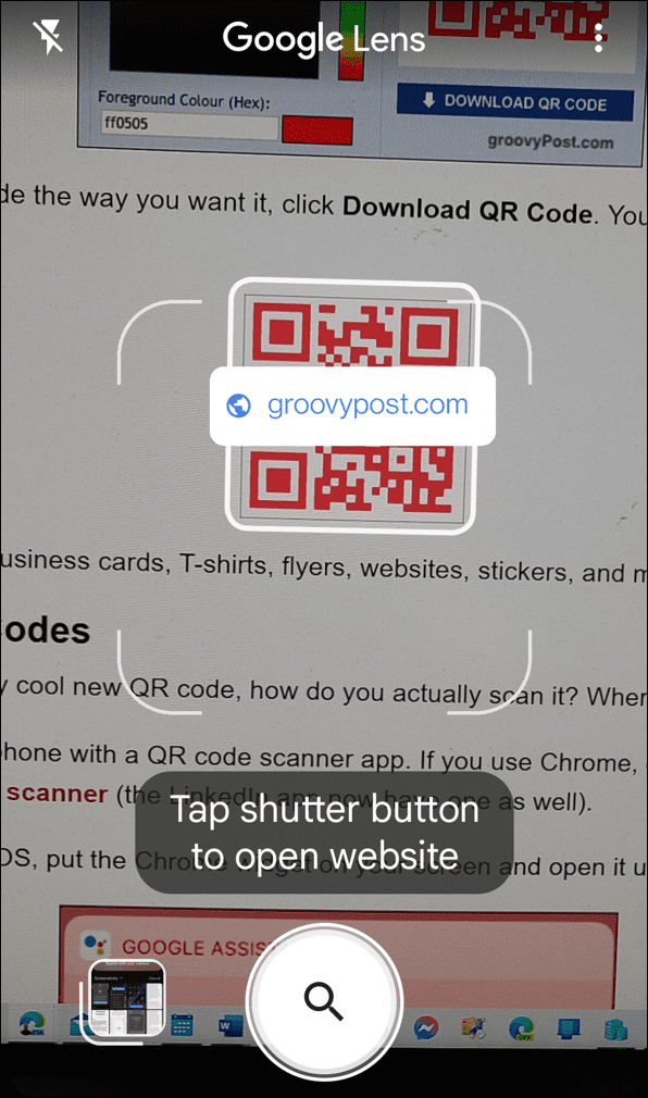 Digitalize códigos QR no Android