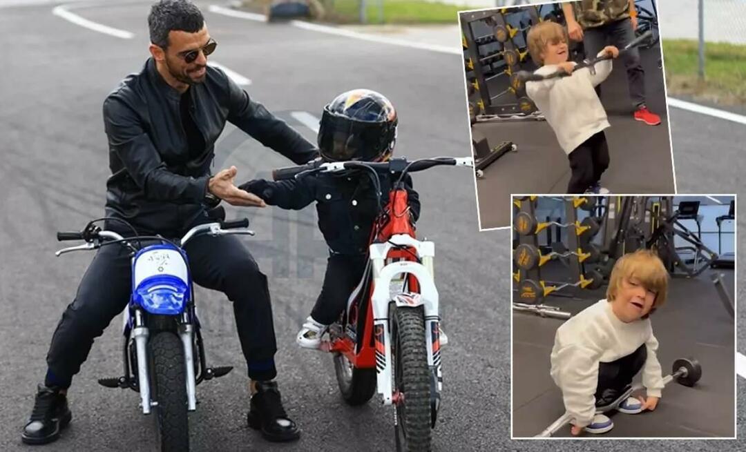 O filho de 4 anos de Kenan Sofuoğlu, Zayn, surpreendeu novamente