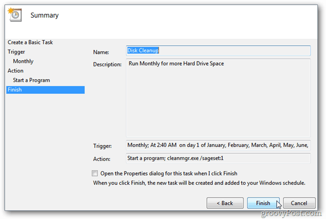 Faça o Windows executar a limpeza de disco automaticamente com o Agendador de tarefas