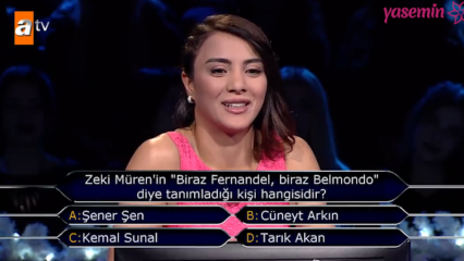 Sabriye Şengül deixou uma marca em Quem Quer Ser Milionário