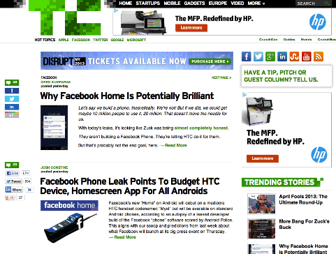 tag do facebook no techcrunch