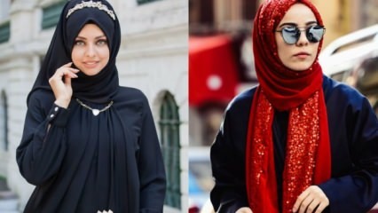 Hijab especial para a temporada de outono de 2018