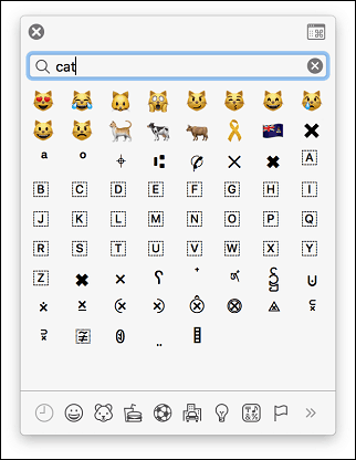 ativar teclado emoji macos
