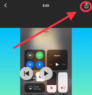 Mantenha o aplicativo InShot aberto enquanto processa seu vídeo.