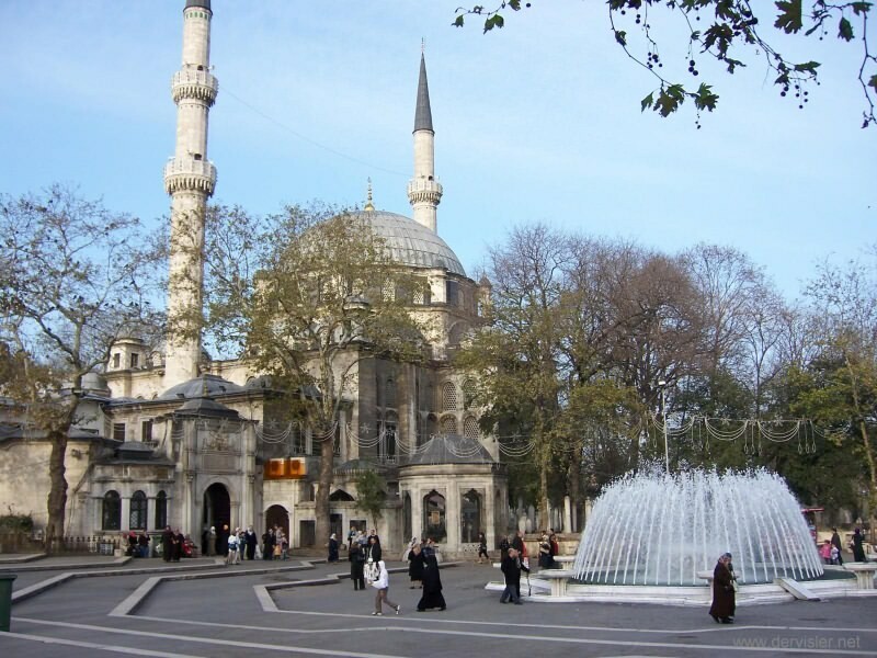 Onde fica a Mesquita do Sultão Eyüp?