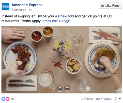 video americano expresso do facebook