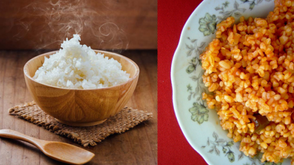 Bulgur ou arroz faz ganho de peso? Quais são os benefícios do bulgur e do arroz? Comendo arroz ...