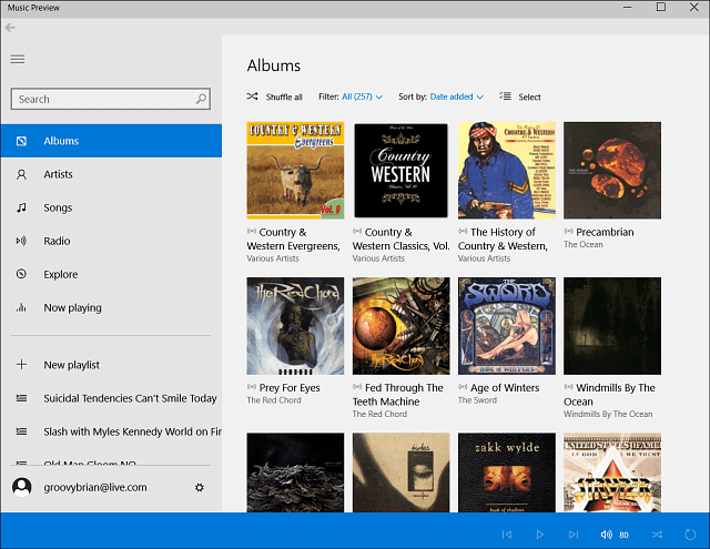 Microsoft lança aplicativos de visualização de música e vídeo para Windows 10