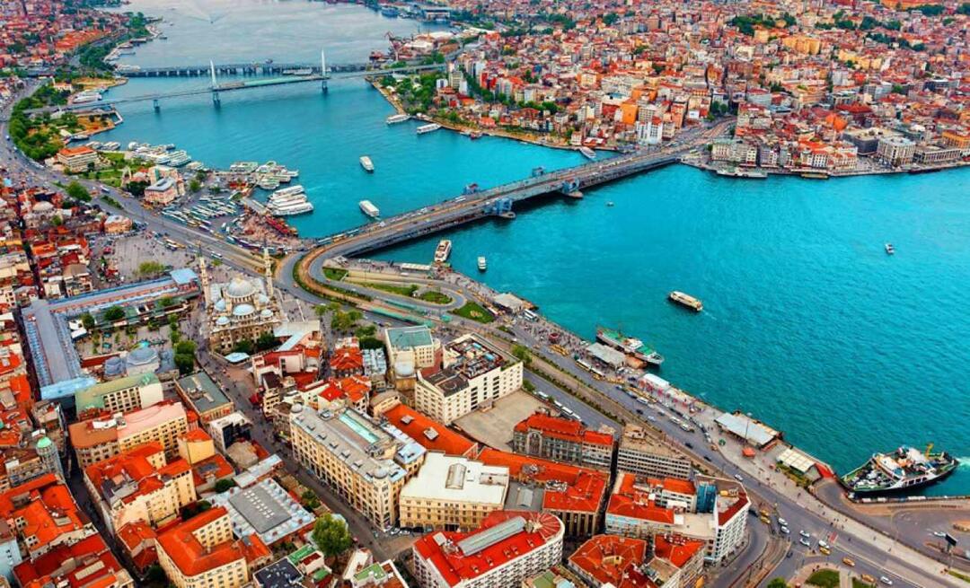 Onde estão as famosas 7 colinas de Istambul? Quais são os nomes das 7 colinas de Istambul?