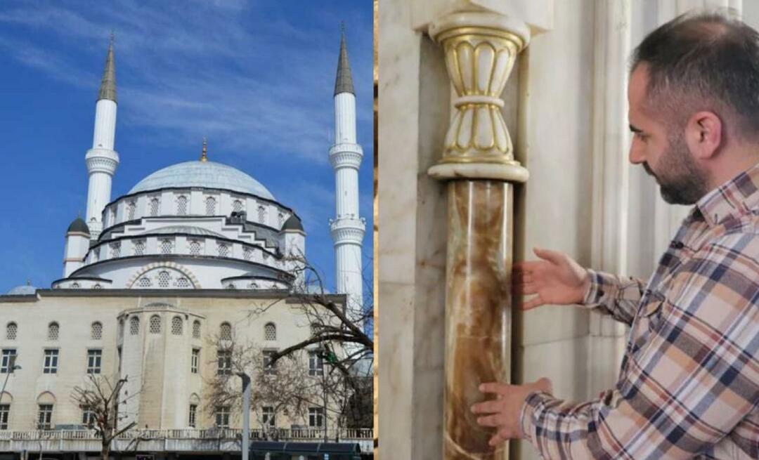 A Mesquita Izzet Pasha em Elazig não foi afetada por 3 terremotos graças às suas colunas de equilíbrio!
