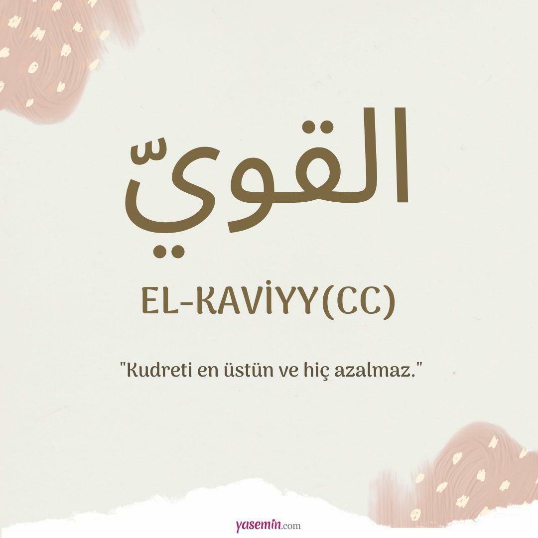O que significa al-Kaviyy (cc)?