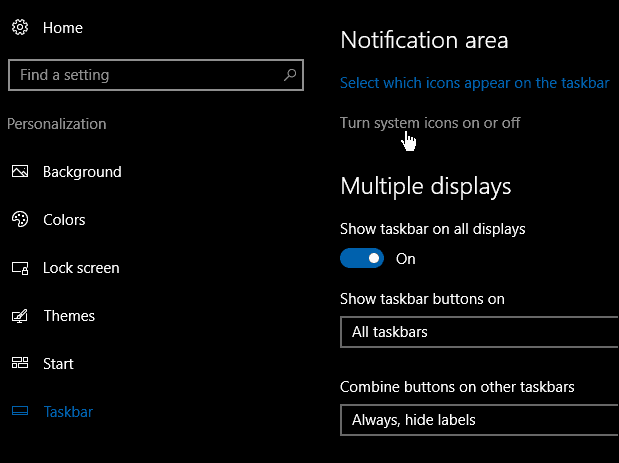 Dica do Windows 10: Escolha quais ícones são exibidos na bandeja do sistema