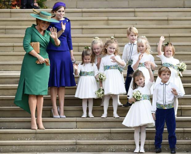 A dupla mais comentada na imprensa britânica: Prince George e Princess Charlotte