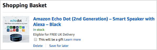 Echo Dot da Amazon foi um campeão de vendas no Natal de 2017.