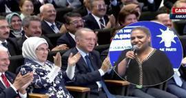 Cantor Kibariye ao Presidente Erdogan e Emine Erdogan: Sacrifique você ao Criador