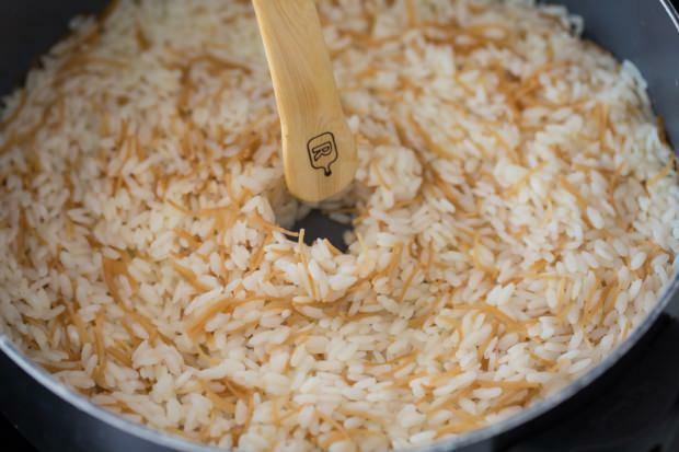 receita de arroz com manteiga