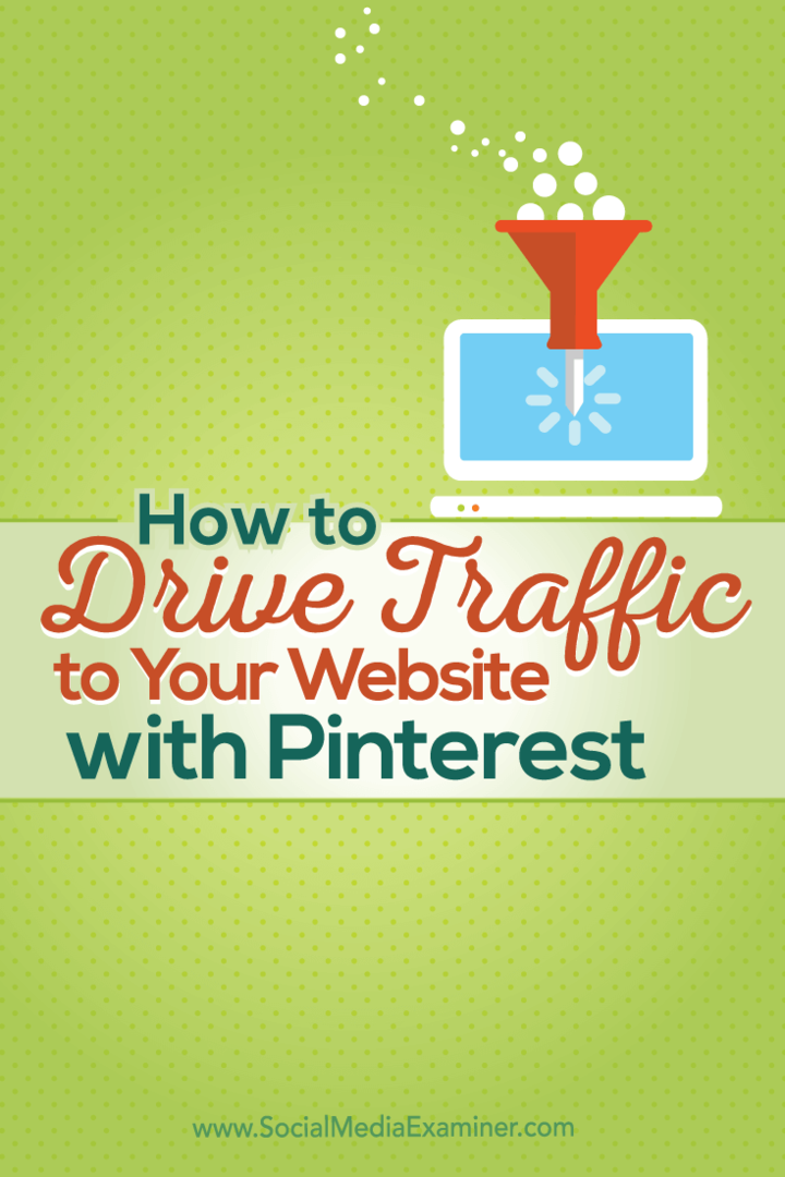 use o pinterest para direcionar tráfego para seu site