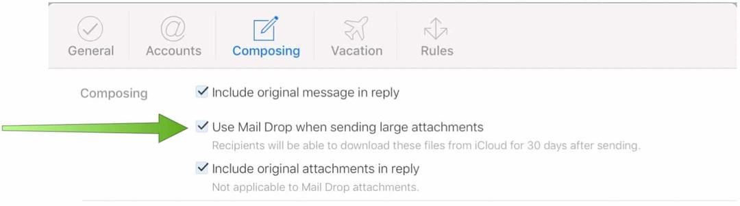 Como enviar arquivos por e-mail no iPhone usando o iCloud