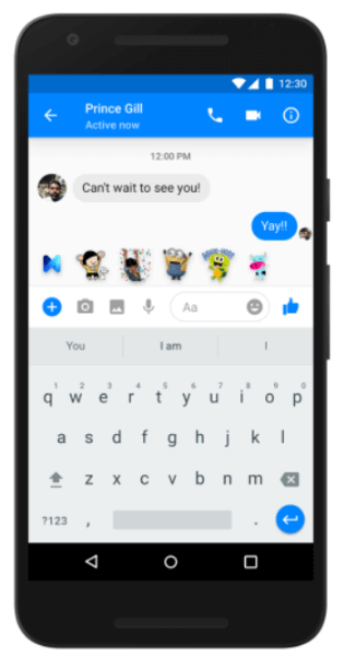 O M do Facebook agora oferece sugestões para tornar sua experiência no Messenger mais útil, integrada e agradável.
