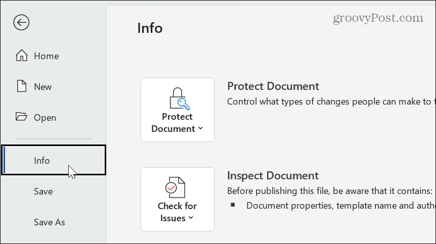 Remover informações pessoais dos arquivos 