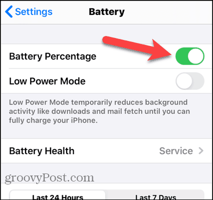 Ative a porcentagem de bateria no iPhone 7