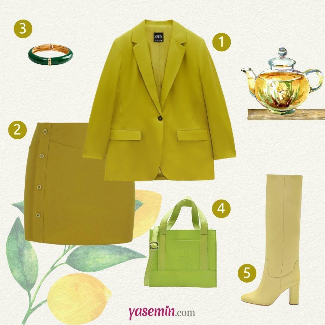 Sugestão de estilo inspirado no limão