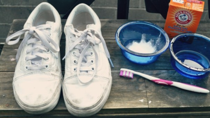 Como limpar tênis branco?