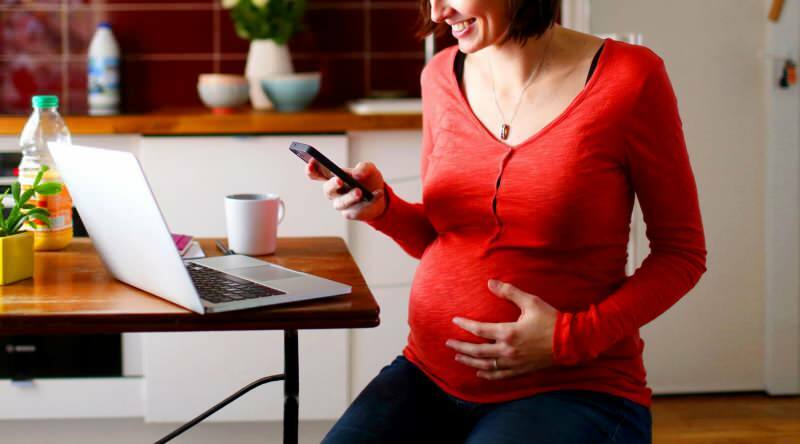Quando a linha umbilical começa durante a gravidez?