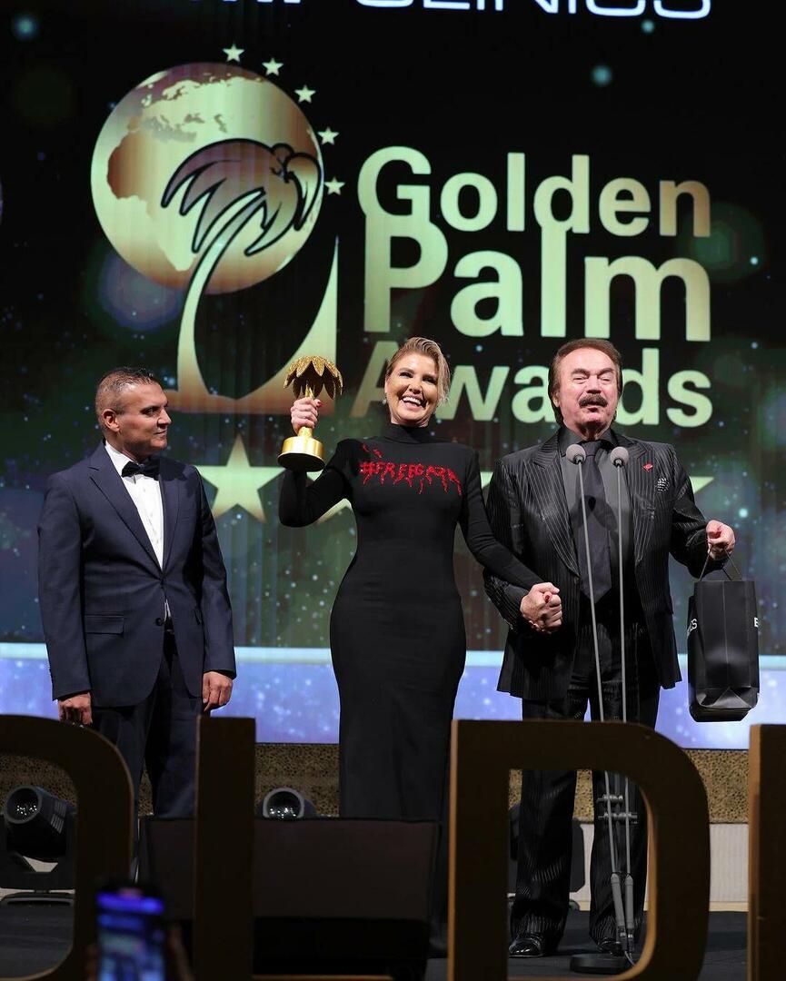Noite do Prêmio Palma de Ouro Gülben Ergen