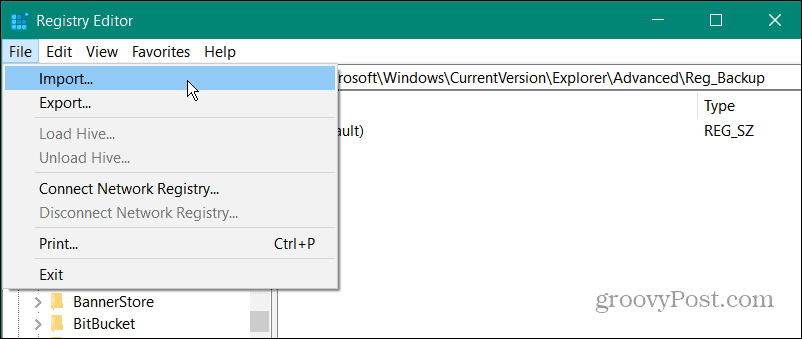 Chaves de Registro do Windows