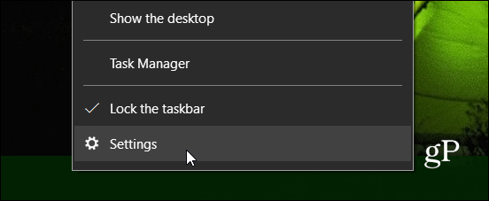 Configurações do Windows 10
