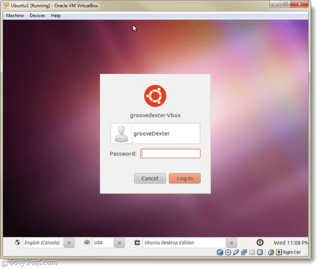 instalação do ubuntu concluída