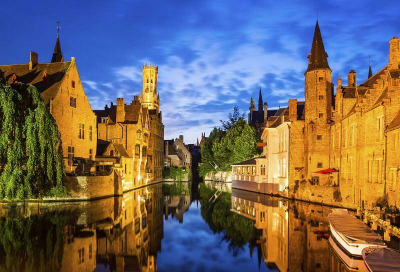 Onde fica Bruges? Quais são os lugares a visitar em Bruges?