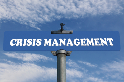 sinalização de gerenciamento de crise
