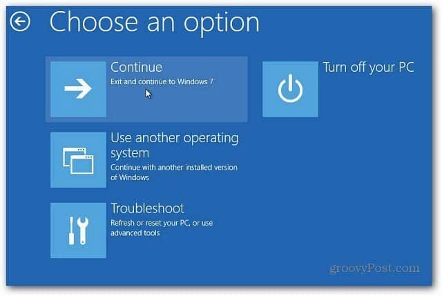 Faça o Windows 8 usar o gerenciador de inicialização antigo