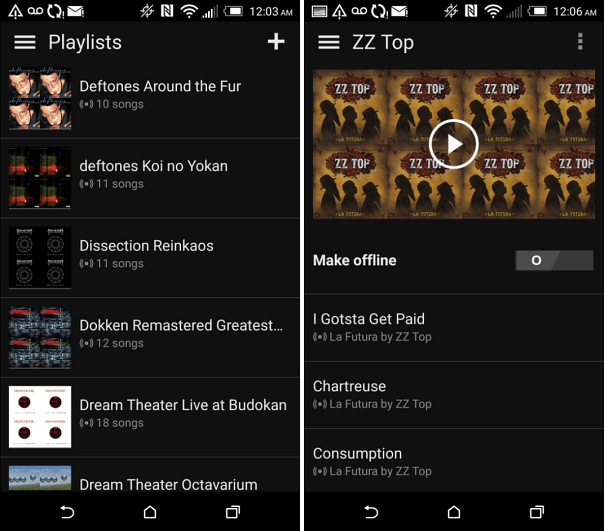 Música do Microsoft Groove no Android 
