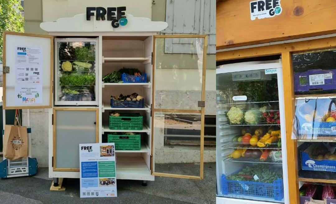 Tudo é grátis nessas geladeiras! Um projeto da Suíça que servirá de exemplo para todo o mundo