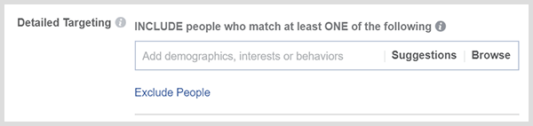 as exclusões de público-alvo de anúncios do Facebook ajudam você a atingir os públicos certos