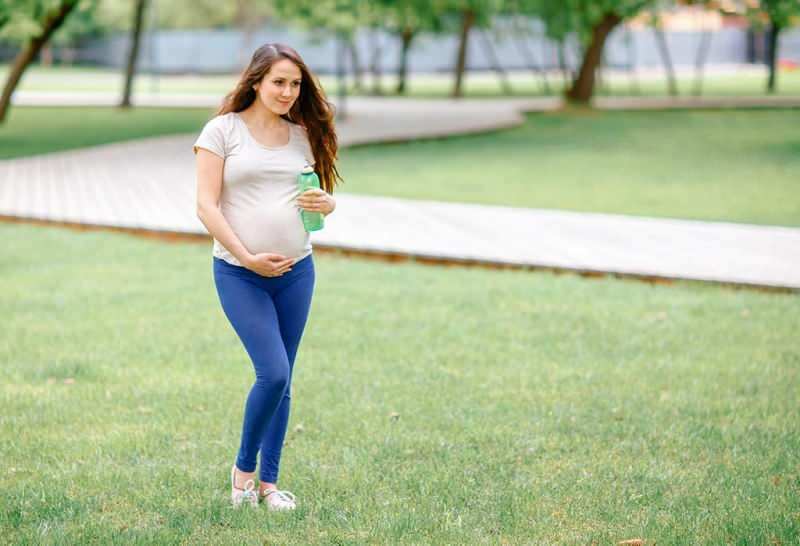 Caminhando na gravidez