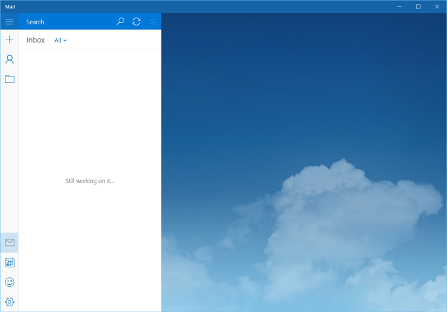 Aplicativo Windows 10 Mail