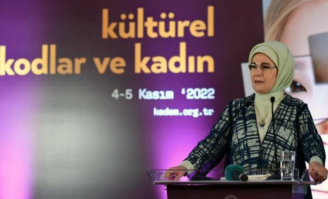 Emine Erdogan é a 5ª Presidente do KADEM. Ele tocou em questões importantes na Cúpula Internacional de Mulheres e Justiça!