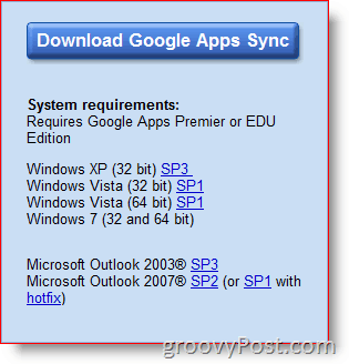 Anúncio do suporte do Outlook 2010 para o Google Calendar Sync ...