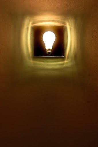 lâmpada criativa
